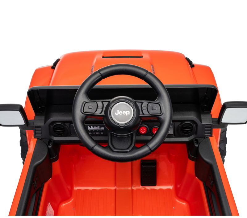 Jeep Rubicon DK-JWR558 24V – vozilo na akumulator narančasti