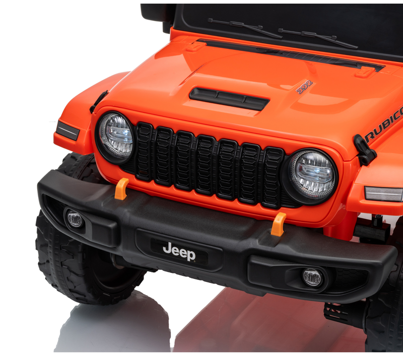 Jeep Rubicon DK-JWR558 24V – vozilo na akumulator narančasti