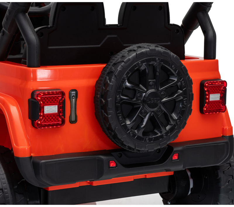 Jeep Rubicon DK-JWR558 24V – vozilo na akumulator narančasti