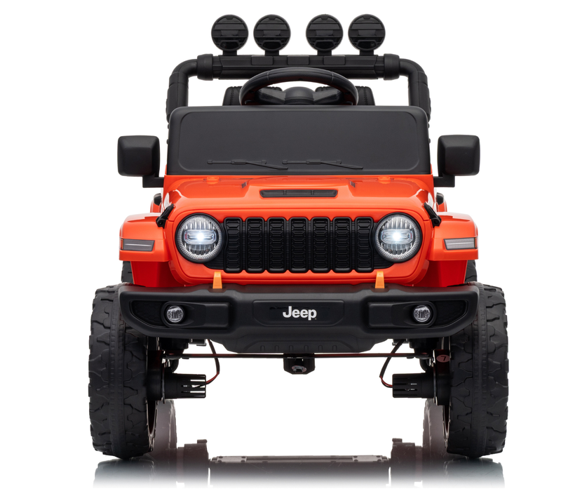Jeep Rubicon DK-JWR558 24V – vozilo na akumulator narančasti
