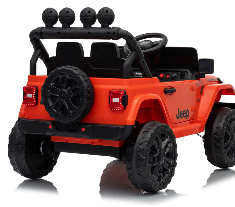 Jeep Rubicon DK-JWR558 24V – vozilo na akumulator narančasti