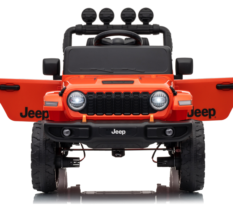 Jeep Rubicon DK-JWR558 24V – vozilo na akumulator narančasti