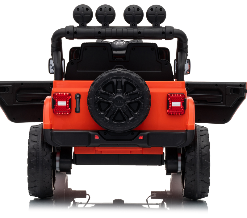 Jeep Rubicon DK-JWR558 24V – vozilo na akumulator narančasti