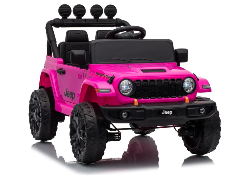 Jeep Rubicon DK-JWR558 24V – vozilo na akumulator roza