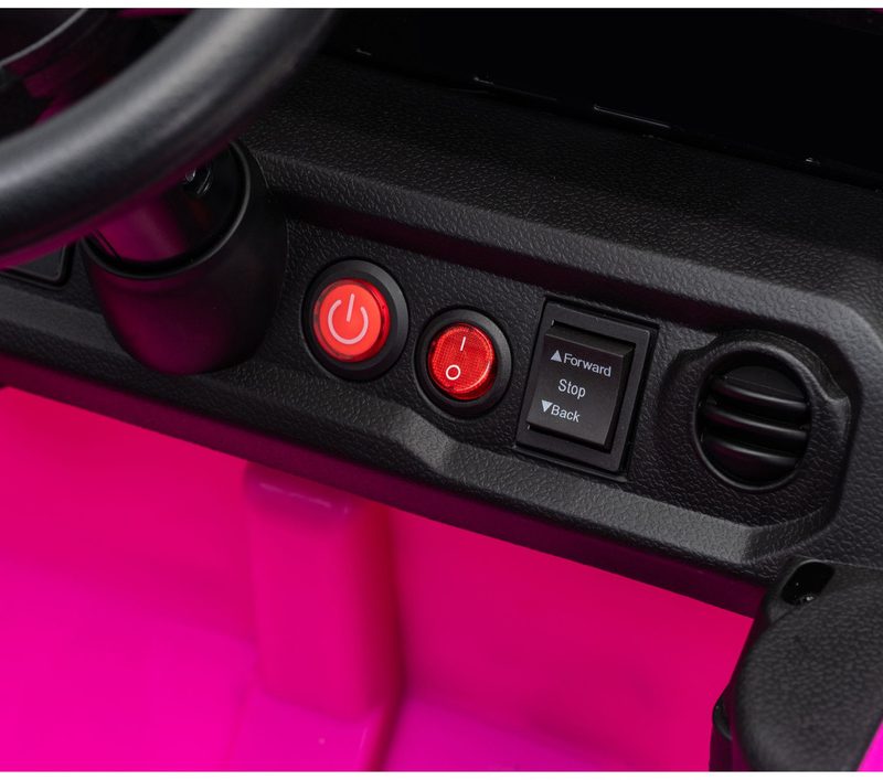 Jeep Rubicon DK-JWR558 24V – vozilo na akumulator roza