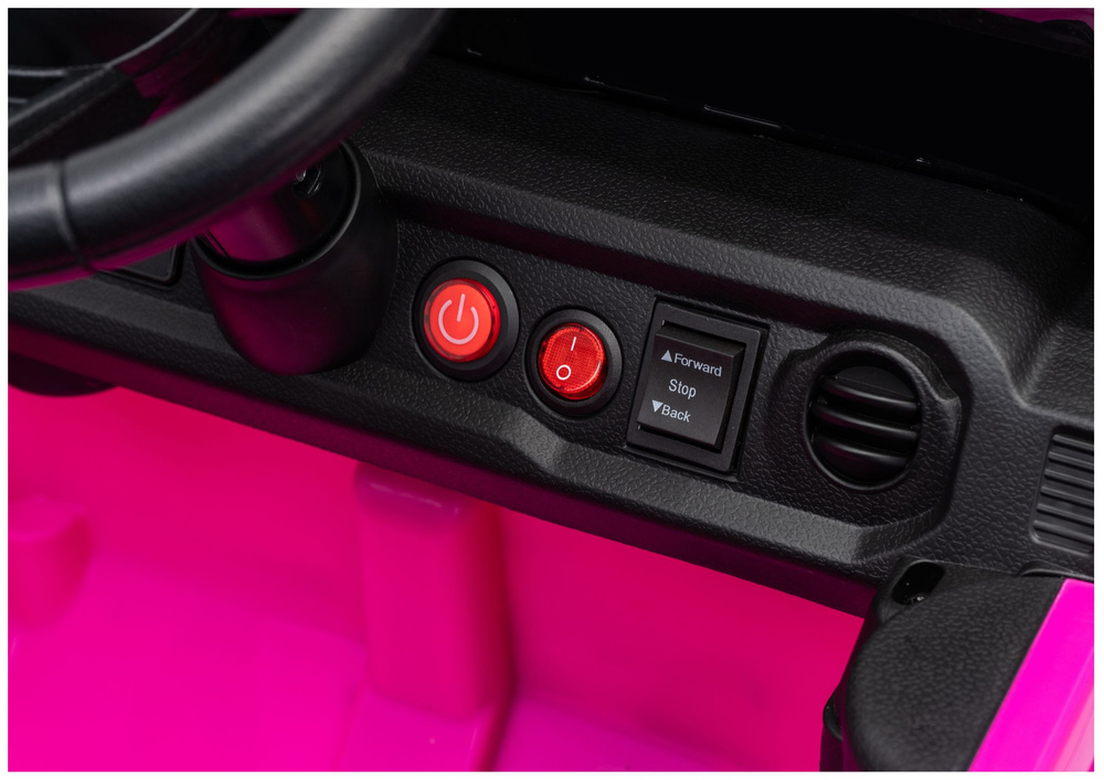 Jeep Rubicon DK-JWR558 24V – vozilo na akumulator roza