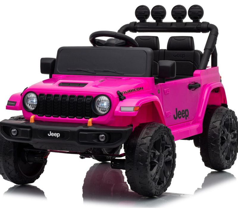 Jeep Rubicon DK-JWR558 24V – vozilo na akumulator roza