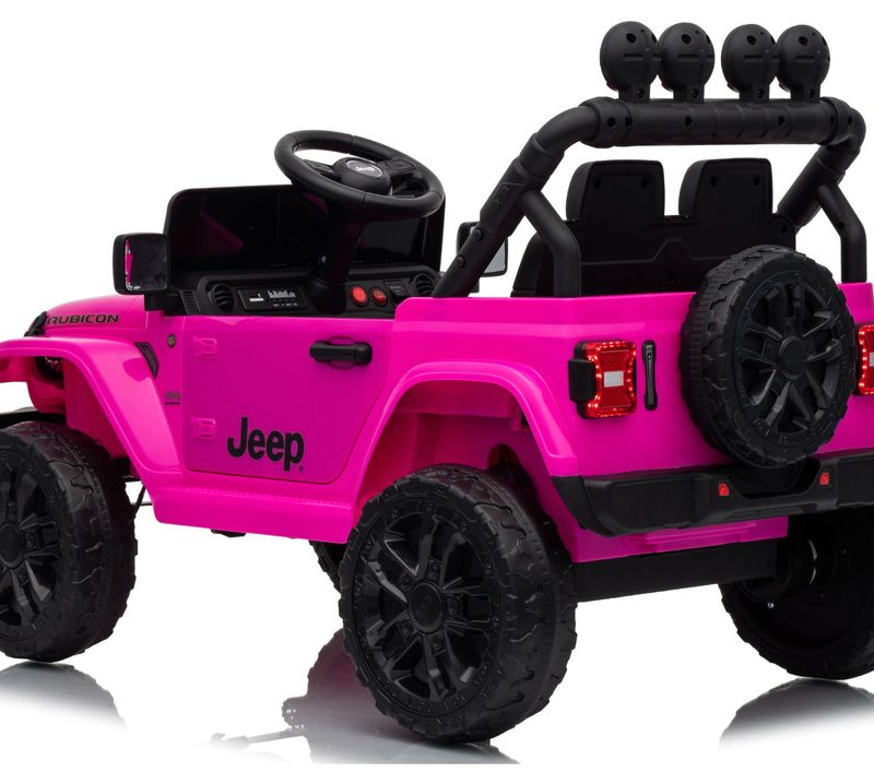 Jeep Rubicon DK-JWR558 24V – vozilo na akumulator roza