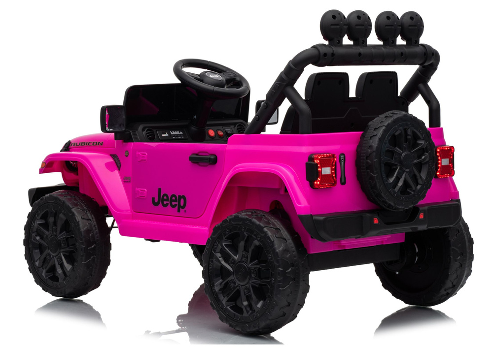 Jeep Rubicon DK-JWR558 24V – vozilo na akumulator roza
