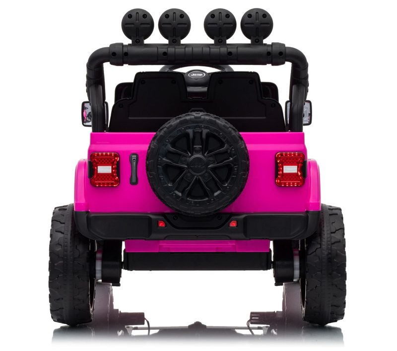 Jeep Rubicon DK-JWR558 24V – vozilo na akumulator roza
