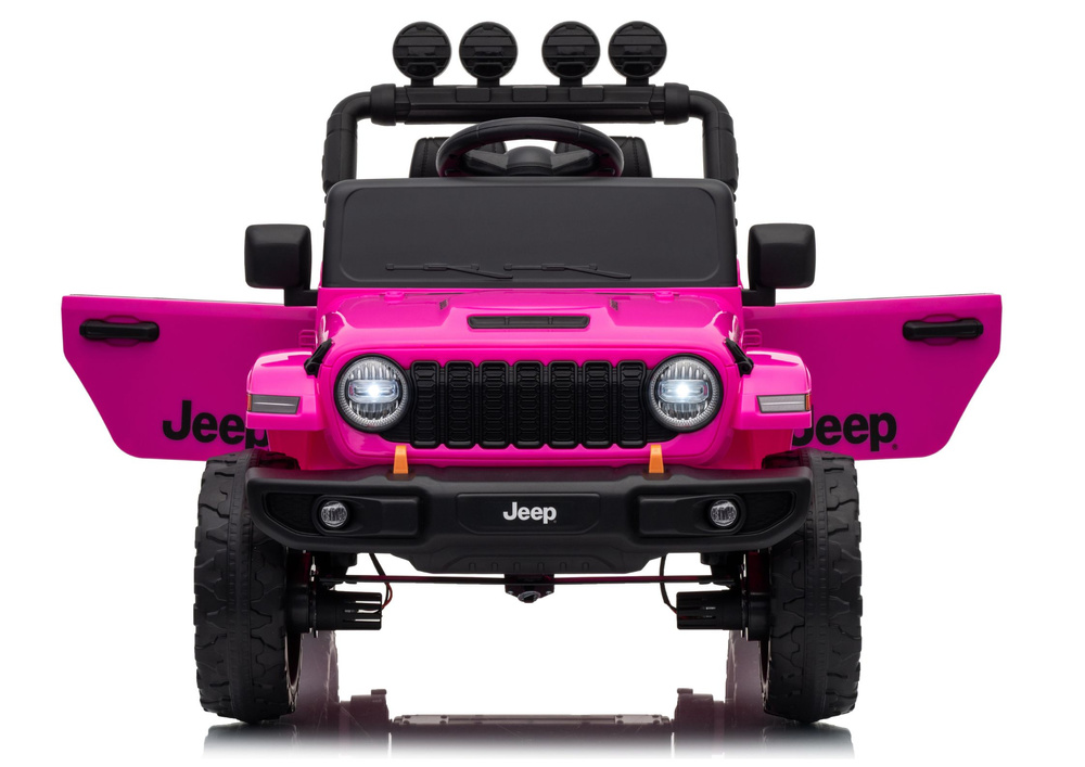 Jeep Rubicon DK-JWR558 24V – vozilo na akumulator roza