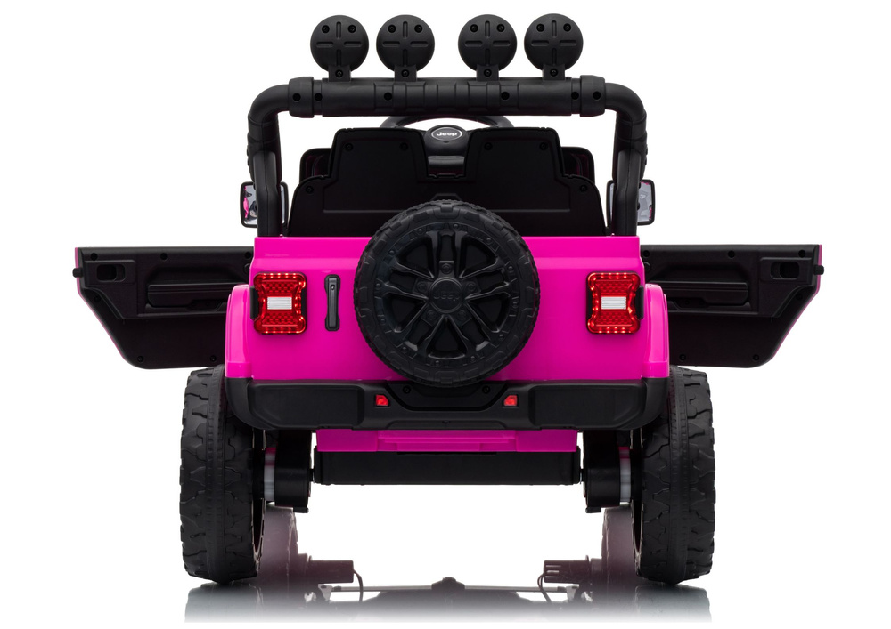 Jeep Rubicon DK-JWR558 24V – vozilo na akumulator roza
