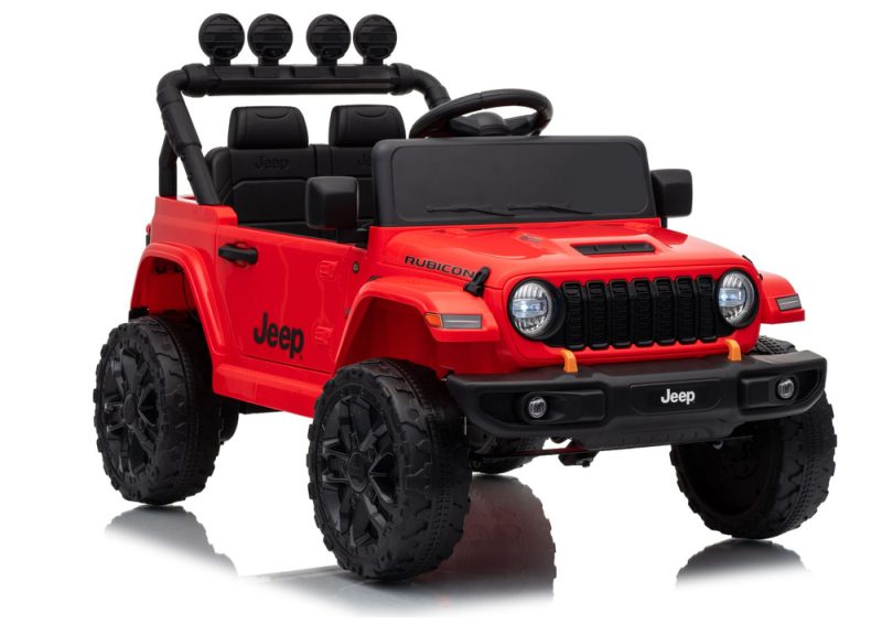 Jeep Rubicon DK-JWR558 24V – vozilo na akumulator crveni