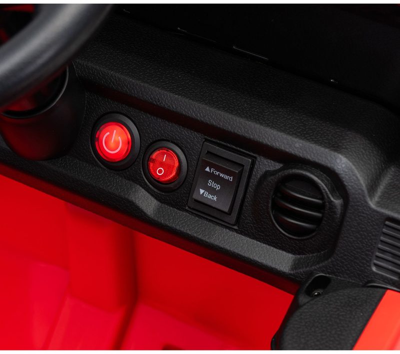 Jeep Rubicon DK-JWR558 24V – vozilo na akumulator crveni