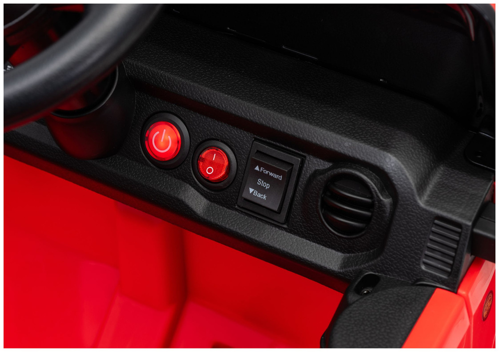 Jeep Rubicon DK-JWR558 24V – vozilo na akumulator crveni
