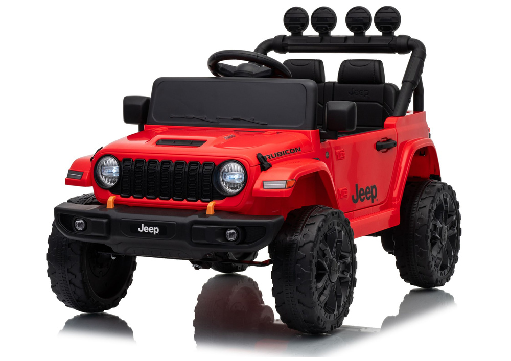 Jeep Rubicon DK-JWR558 24V – vozilo na akumulator crveni
