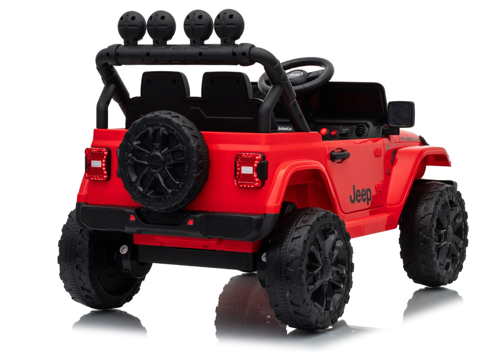 Jeep Rubicon DK-JWR558 24V – vozilo na akumulator crveni