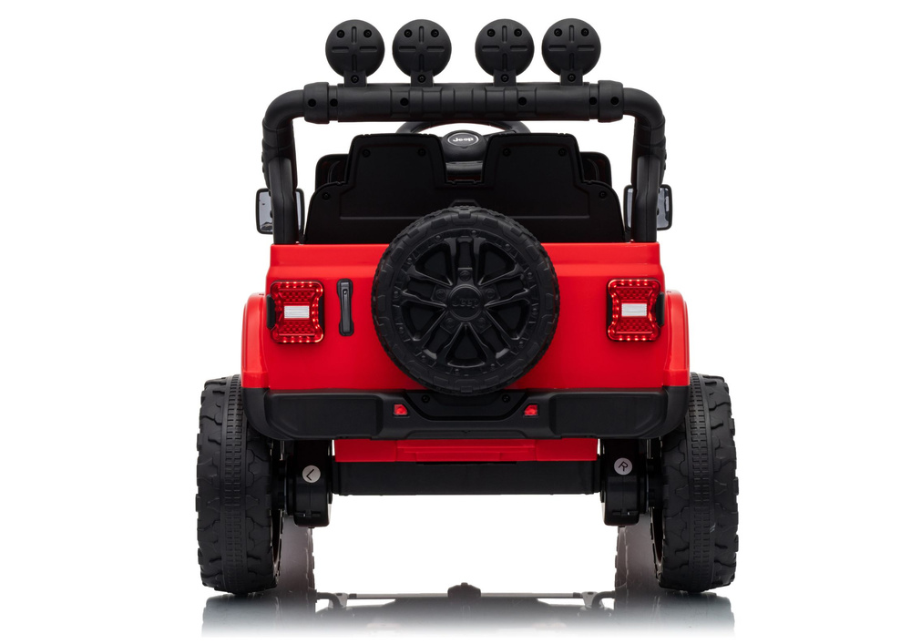 Jeep Rubicon DK-JWR558 24V – vozilo na akumulator crveni