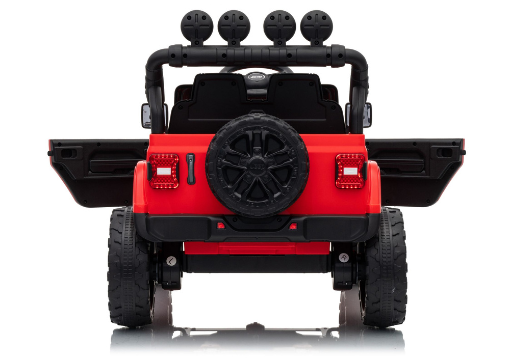 Jeep Rubicon DK-JWR558 24V – vozilo na akumulator crveni