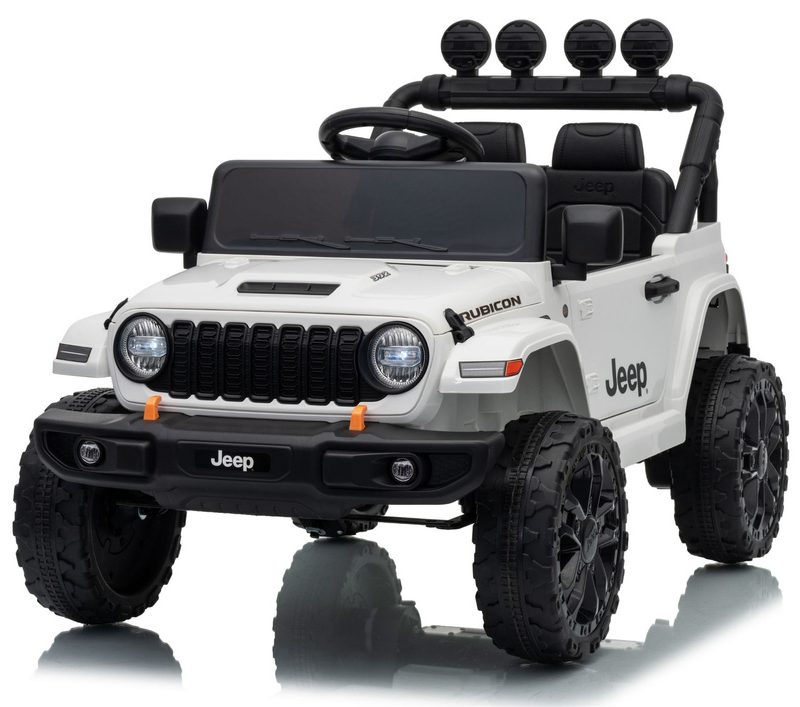Jeep Rubicon DK-JWR558 24V – vozilo na akumulator bijeli
