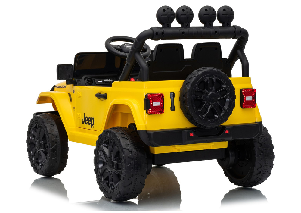 Jeep Rubicon DK-JWR558 24V – vozilo na akumulator žuti