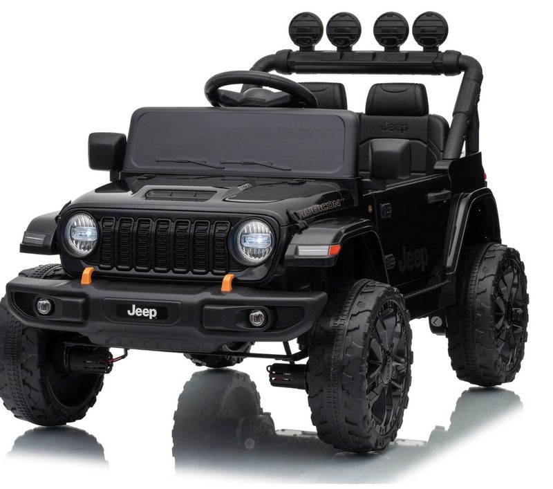 Jeep Rubicon DK-JWR558 24V – vozilo na akumulator crni