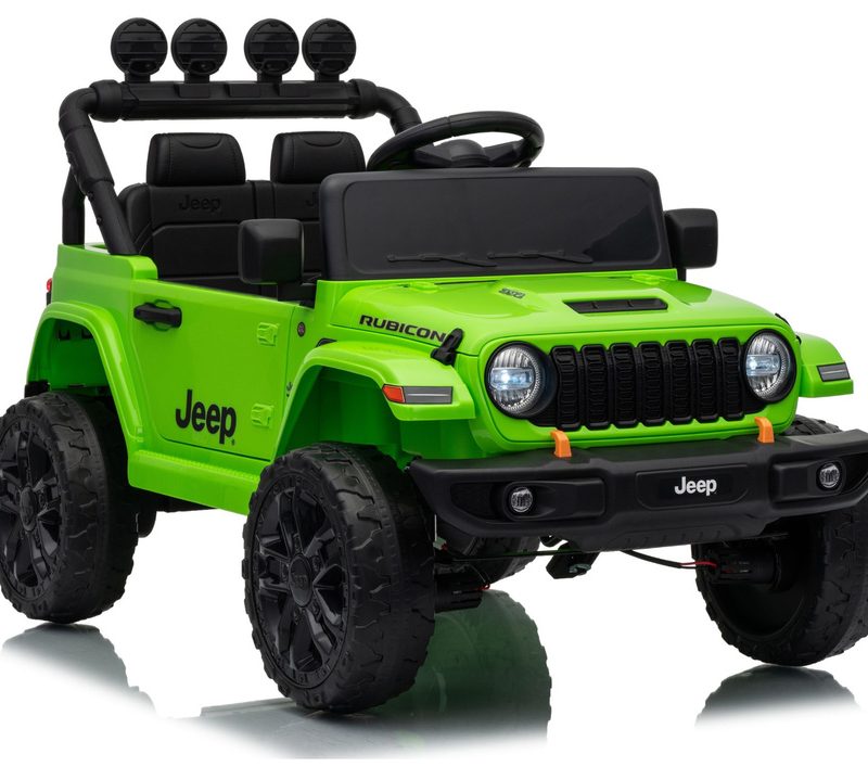Jeep Rubicon DK-JWR558 24V – vozilo na akumulator zeleni
