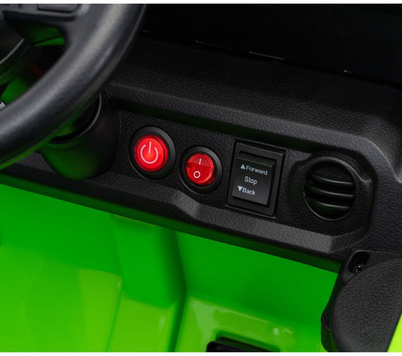 Jeep Rubicon DK-JWR558 24V – vozilo na akumulator zeleni