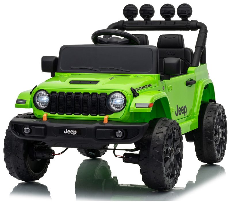 Jeep Rubicon DK-JWR558 24V – vozilo na akumulator zeleni