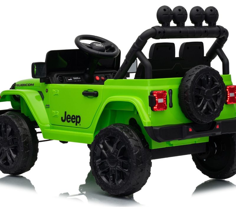 Jeep Rubicon DK-JWR558 24V – vozilo na akumulator zeleni