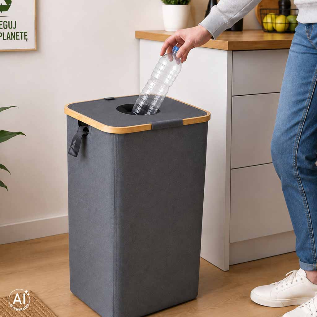 Bottle-return-bin-with-a-removable-bag-for-waste-sorting-and-recycling-190706 Spremnik za povrat boca s uklonjivom vrećom za razvrstavanje otpada i recikliranje