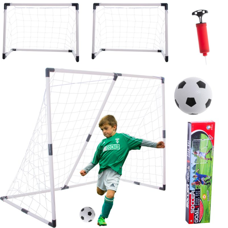 Children-s-soccer-goal-2-in-1-185x120x70cm-134069 Dječji nogometni gol 2 u 1 185 x 120 x 70 cm