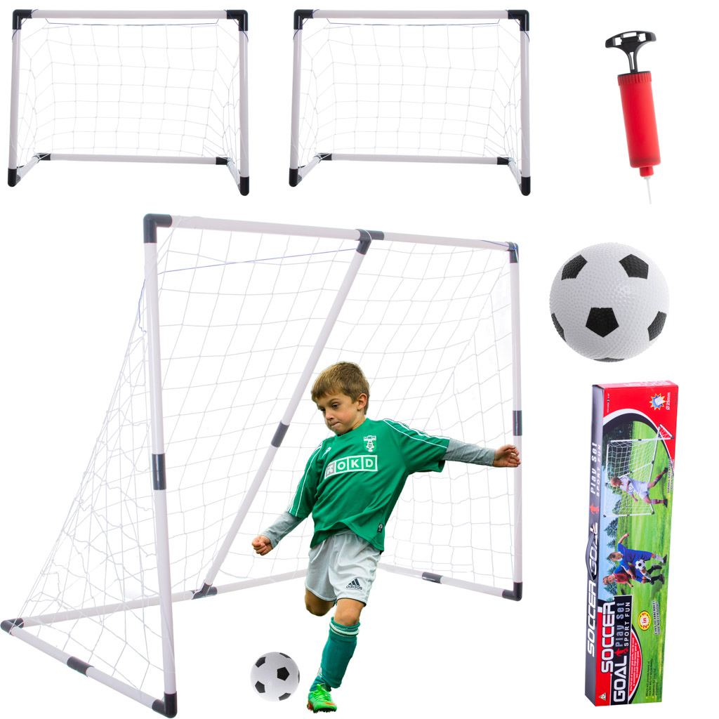 Children-s-soccer-goal-2-in-1-185x120x70cm-134069 Dječji nogometni gol 2 u 1 185 x 120 x 70 cm
