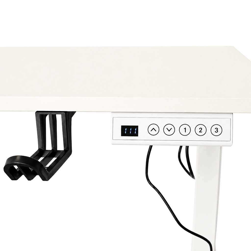 Electric-height-adjustable-desk-with-memory-function-and-control-panel-120x60-cm-white-190762 Električni stol podesiv po visini s funkcijom memorije i upravljačkom pločom, 120 x 60 cm, bijeli