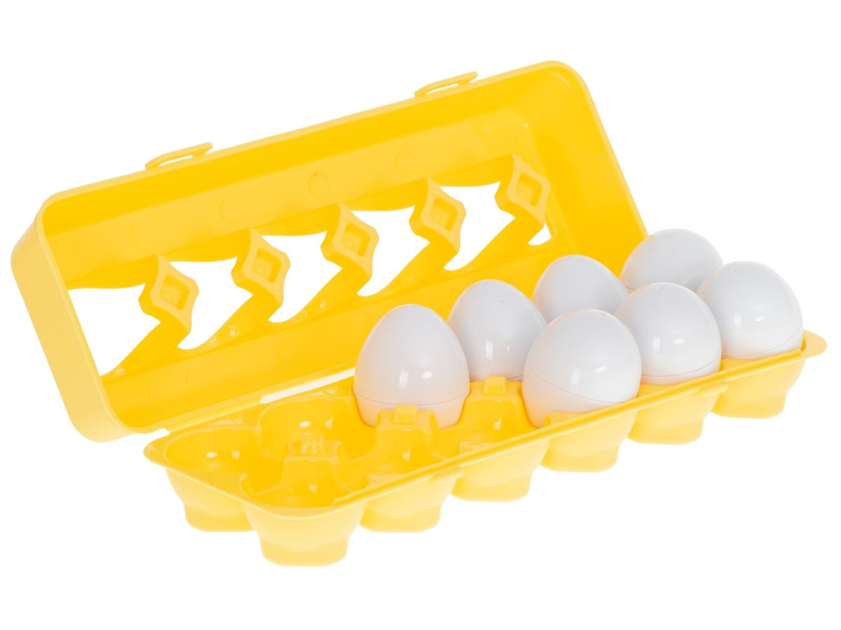 Puzzle-egg-blocks-12-pcs-extruded-Montessori-fruits-and-vegetables-90792 Edukativna jaja puzzle sorter voće 12 kom