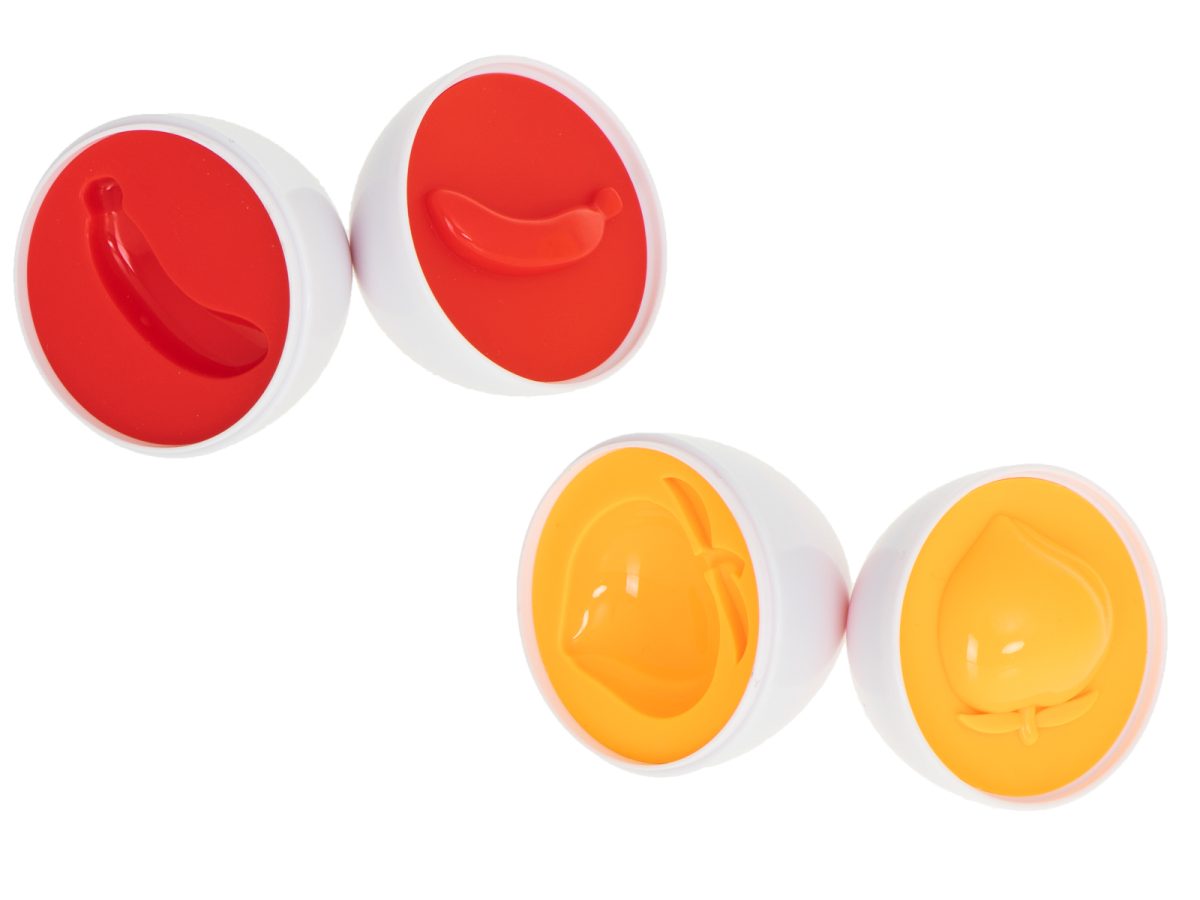 Puzzle-egg-blocks-12-pcs-extruded-Montessori-fruits-and-vegetables-90797 Edukativna jaja puzzle sorter voće 12 kom