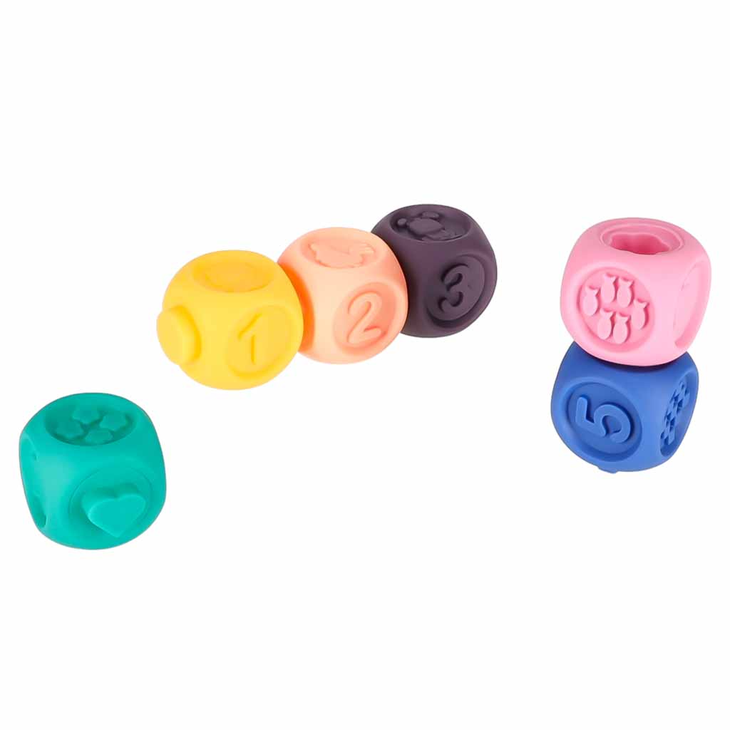 Soft-sensory-educational-stacking-pyramid-blocks-13-piece-set-190713 Set od 13 mekanih senzornih edukativnih blokova za slaganje u obliku piramide