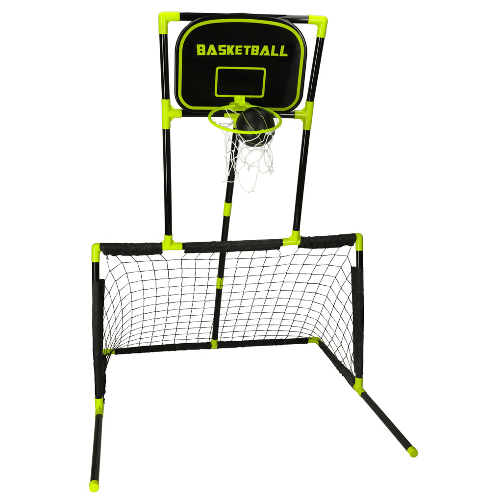 Sports-set-6in1-goal-basket-field-hockey-ball-shield-156593 Sportski set 6 u 1: gol, koš, hokej na travi, lopta