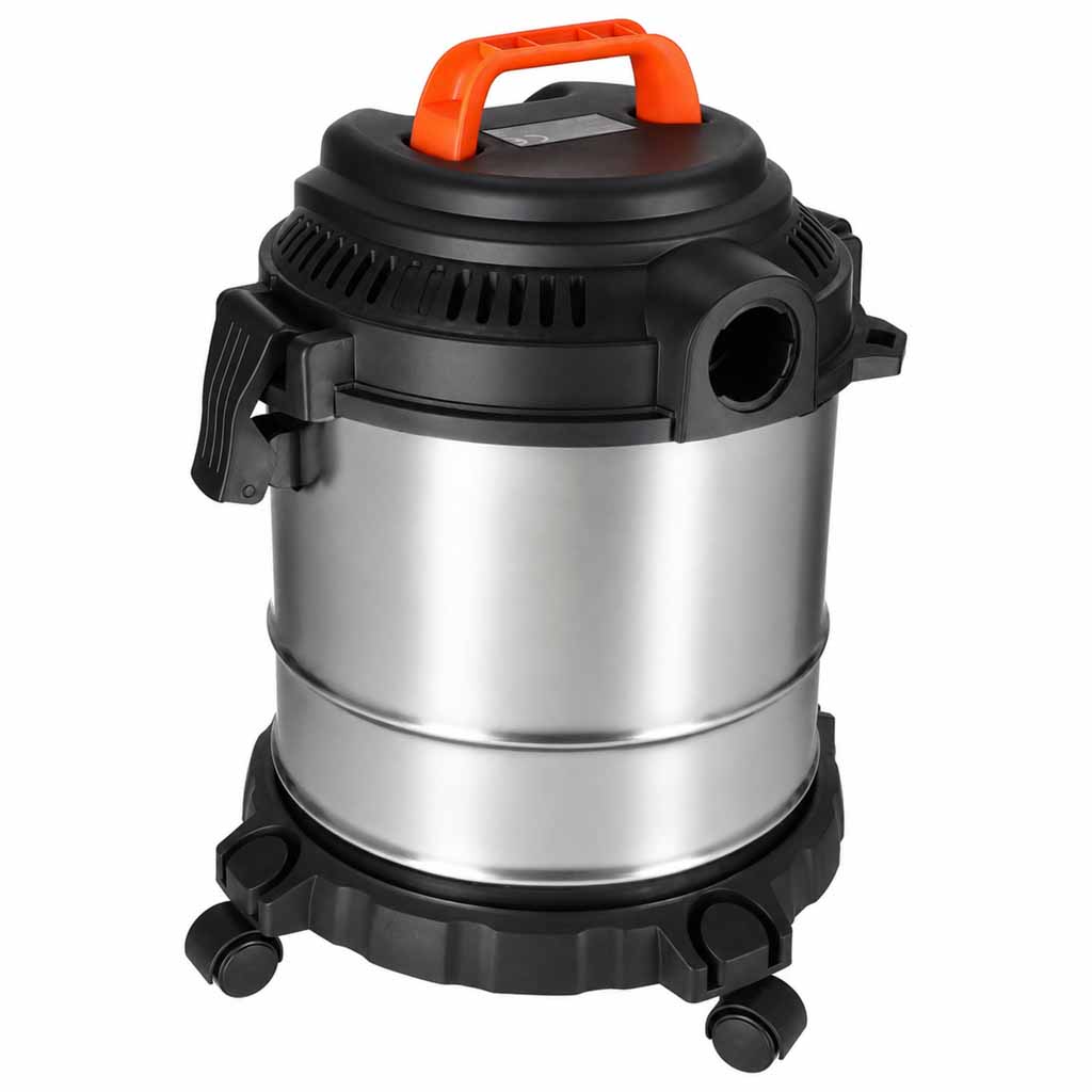 Usisavač za mokro i suho usisavanje, 20 l, 22 000 Pa, 2000 W, funkcija puhanja, HEPA filtar, pogodan za kamin i radionice