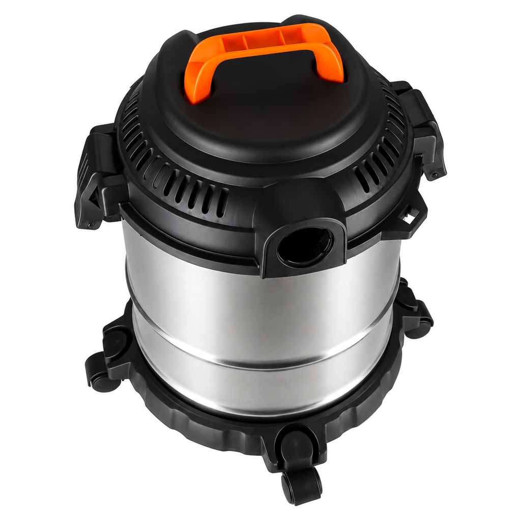 Usisavač za mokro i suho usisavanje, 20 l, 22 000 Pa, 2000 W, funkcija puhanja, HEPA filtar, pogodan za kamin i radionice