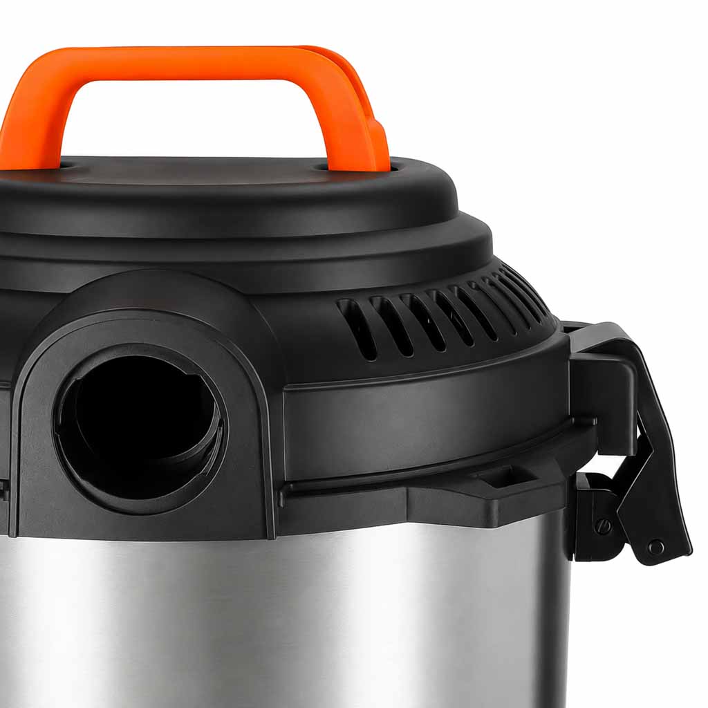 Usisavač za mokro i suho usisavanje, 20 l, 22 000 Pa, 2000 W, funkcija puhanja, HEPA filtar, pogodan za kamin i radionice