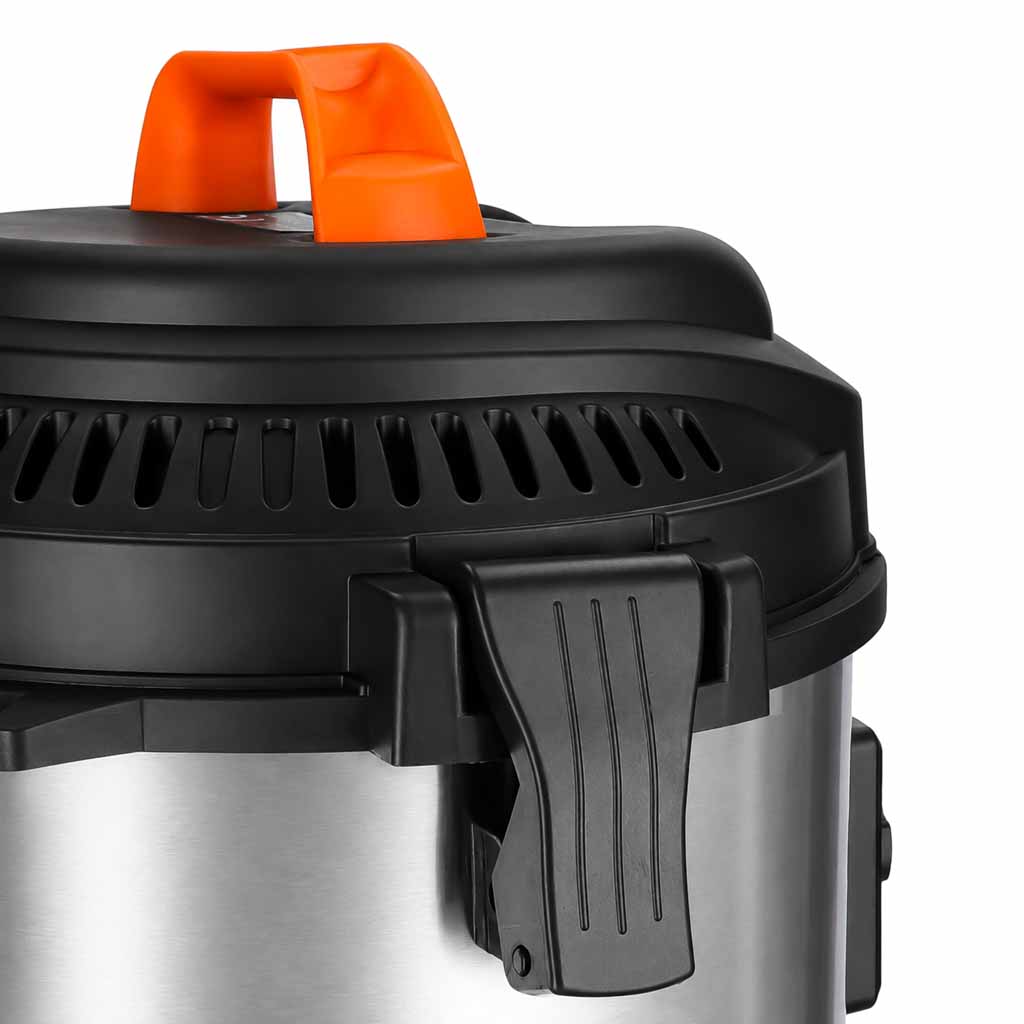 Usisavač za mokro i suho usisavanje, 20 l, 22 000 Pa, 2000 W, funkcija puhanja, HEPA filtar, pogodan za kamin i radionice