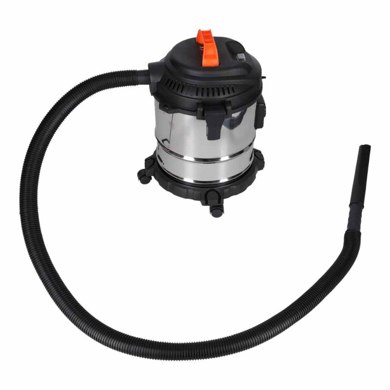 Usisavač za mokro i suho usisavanje, 20 l, 22 000 Pa, 2000 W, funkcija puhanja, HEPA filtar, pogodan za kamin i radionice