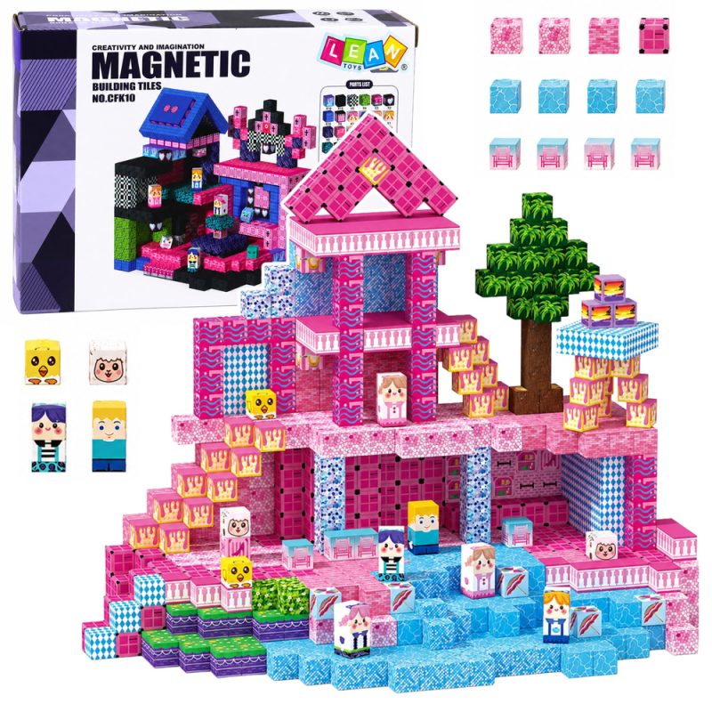 eng_pl_Magnetic-Blocks-Pixels-Cubes-Dice-Pixel-World-Pink-100-pcs-32073_1 Magnetske kocke Pixels – ružičaste, 100 kom