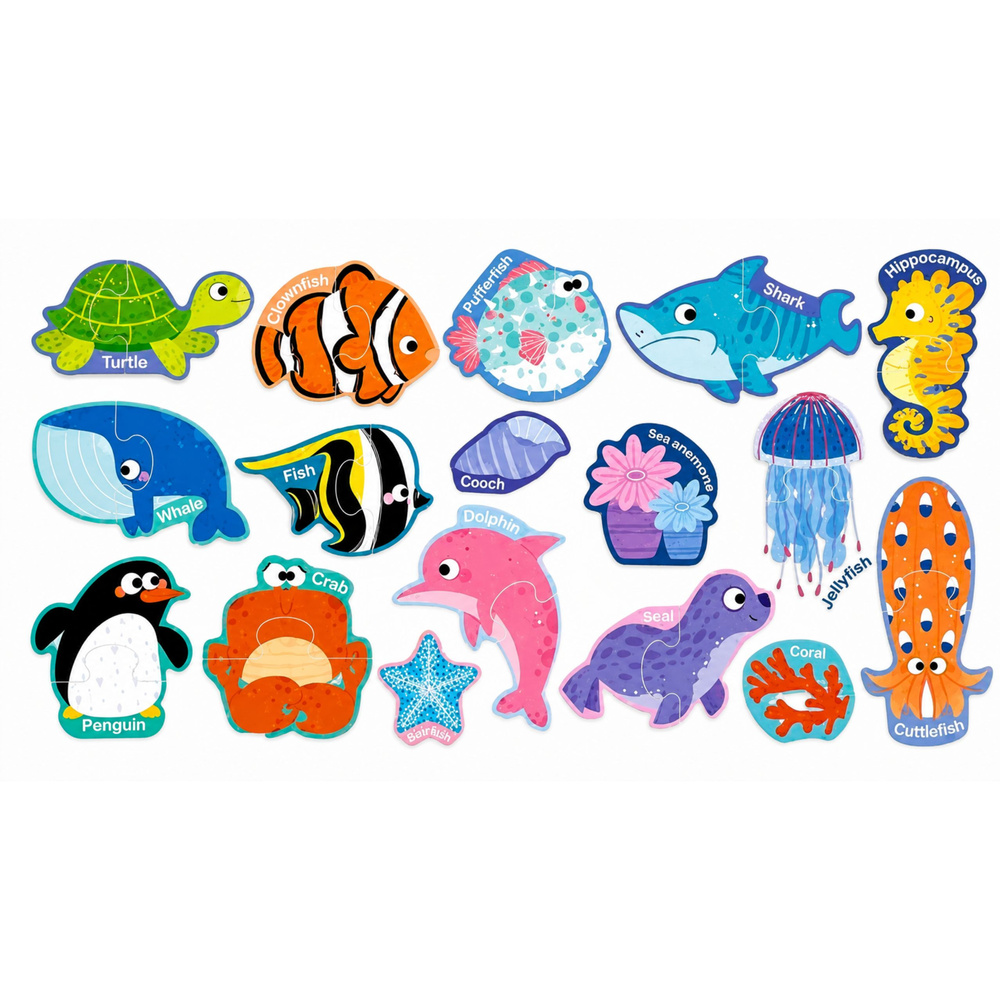 eng_pl_Magnetic-Puzzle-Sea-Animals-Fridge-Magnets-Educational-30-pcs-32024_3 Edukativna magnetska slagalica za hladnjak – morske životinje (30 dijelova)