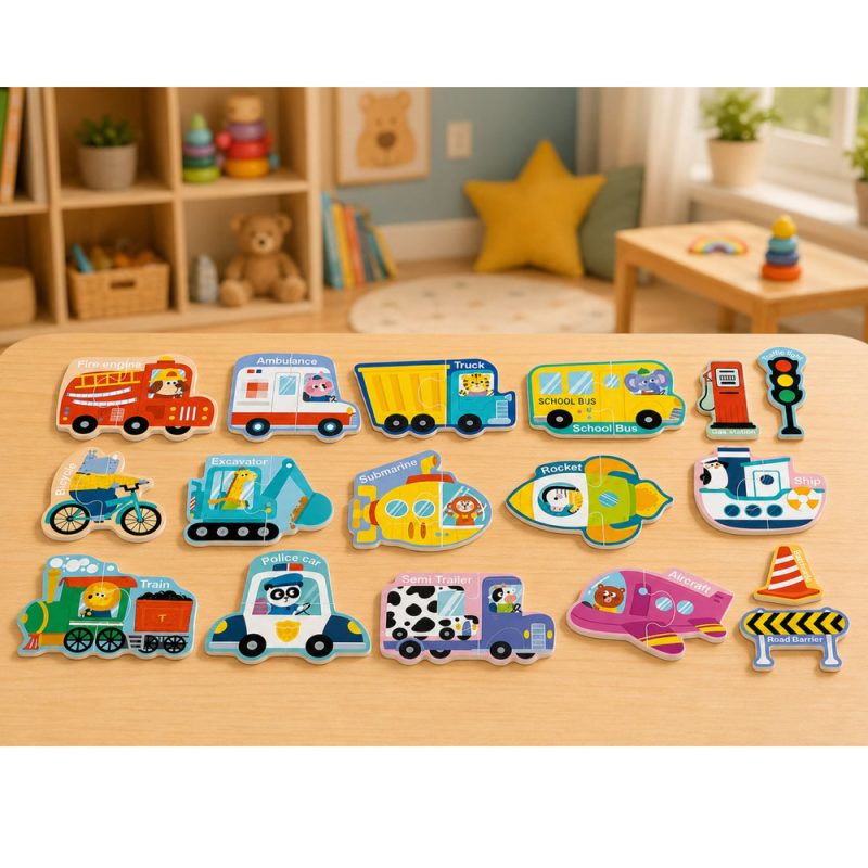 eng_pl_Magnetic-Puzzle-Vehicles-Learning-Means-of-Transport-Set-30-pcs-32023_4 Set magnetskih puzzli s vozilima za učenje o prijevoznim sredstvima – 30 dijelova