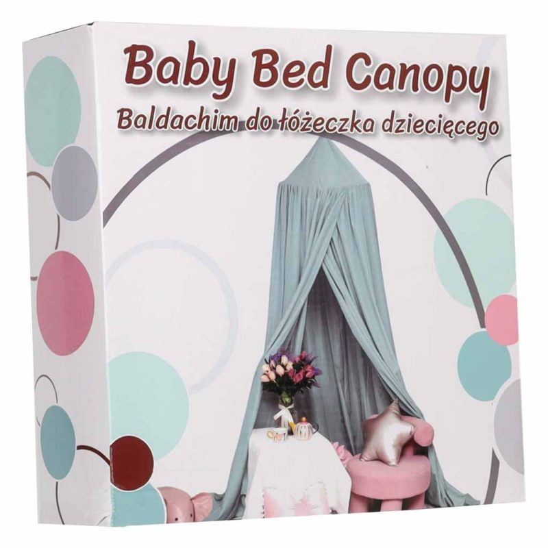 Baby-canopy-over-crib-curtain-tent-tipi-hanging-light-pink-188676 Viseći roza šator/baldahin za dječji krevetić (tipi stil)