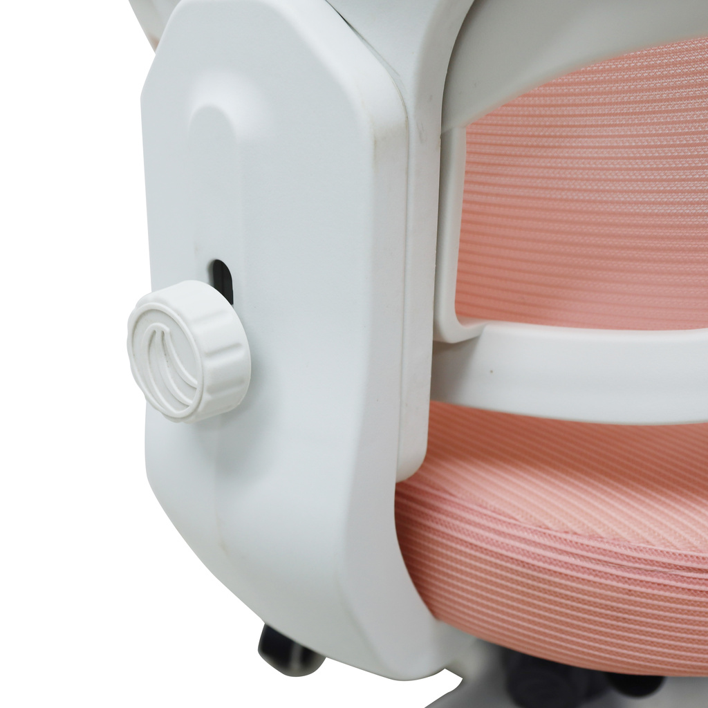 Children-s-desk-chair-ergonomic-swivel-adjustable-pink-191024 Ergonomska dječja stolica, okretna i podesiva, ružičasta