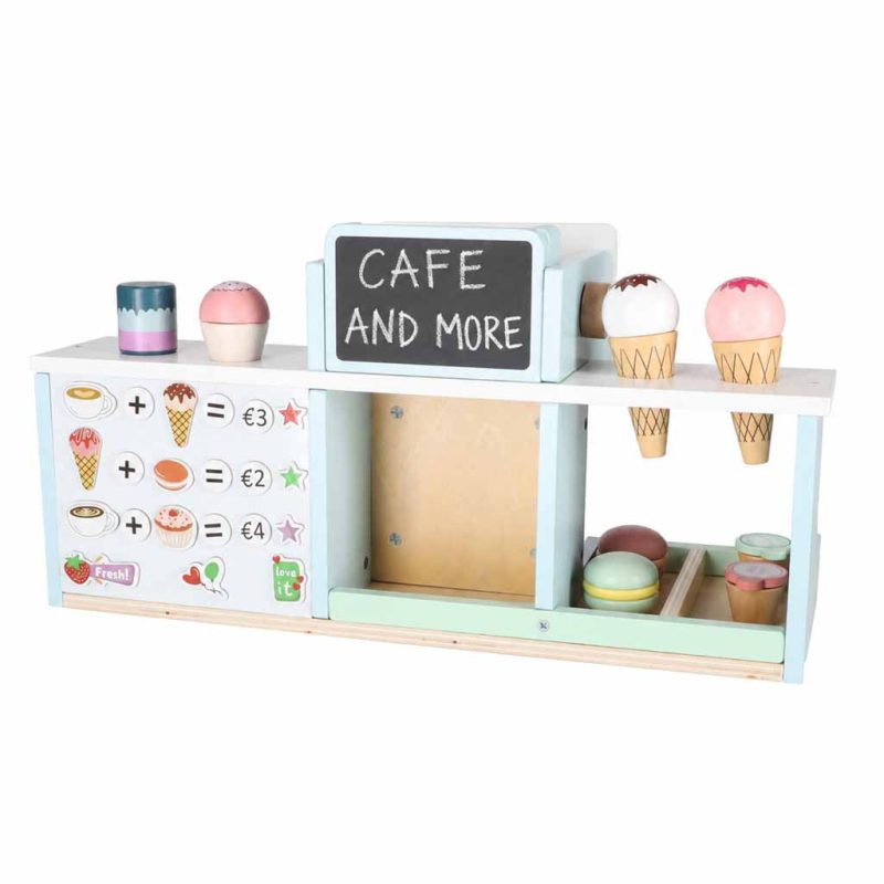 Wooden-cafe-and-bakery-for-kids-coffee-machine-cupcakes-ice-cream-desserts-192083 Drveni kafić i pekarnica za djecu s aparatom za kavu, kolačićima, sladoledom i slasticama