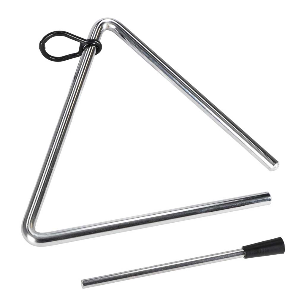 Drveni glazbeni instrumenti za djecu: triangl, palice, usna harmonika, glazbeni ribež
